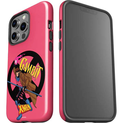 Marvel X-Men Gambit iPhone 15 Pro Impact Case